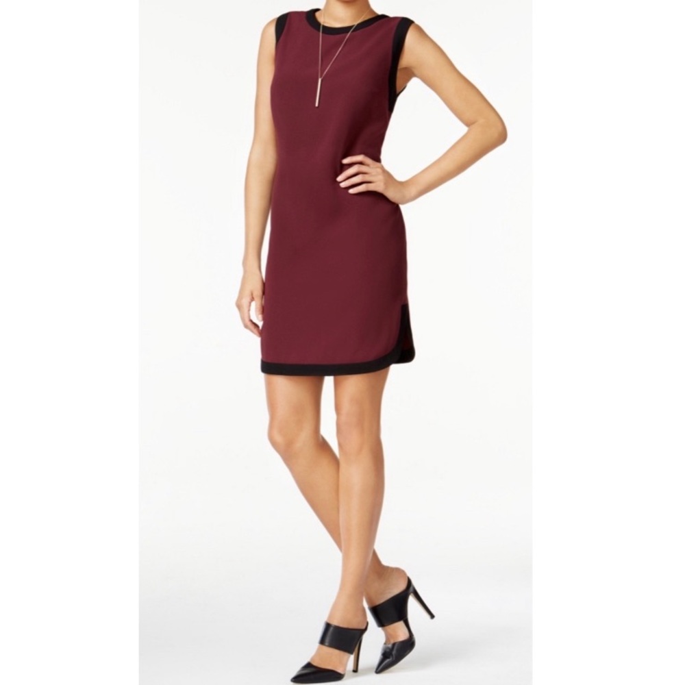 Bar III dress in wine color